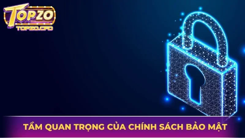 chính sách bảo mật topzo