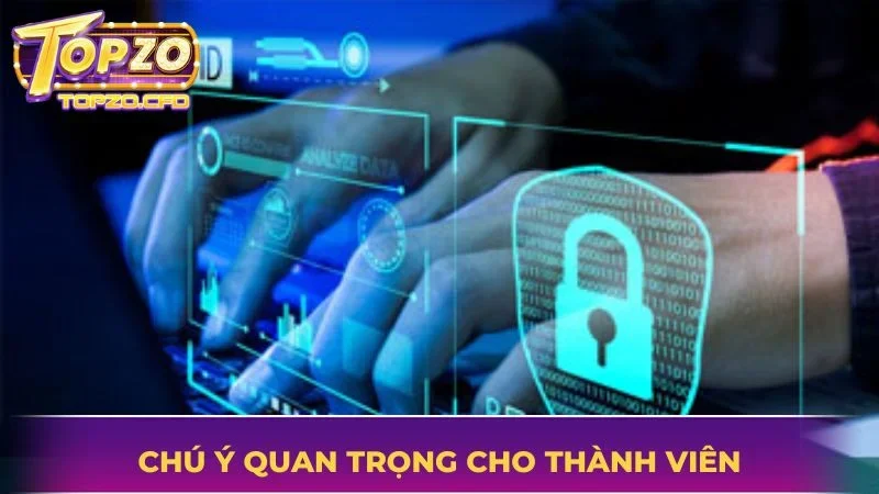 chính sách bảo mật topzo